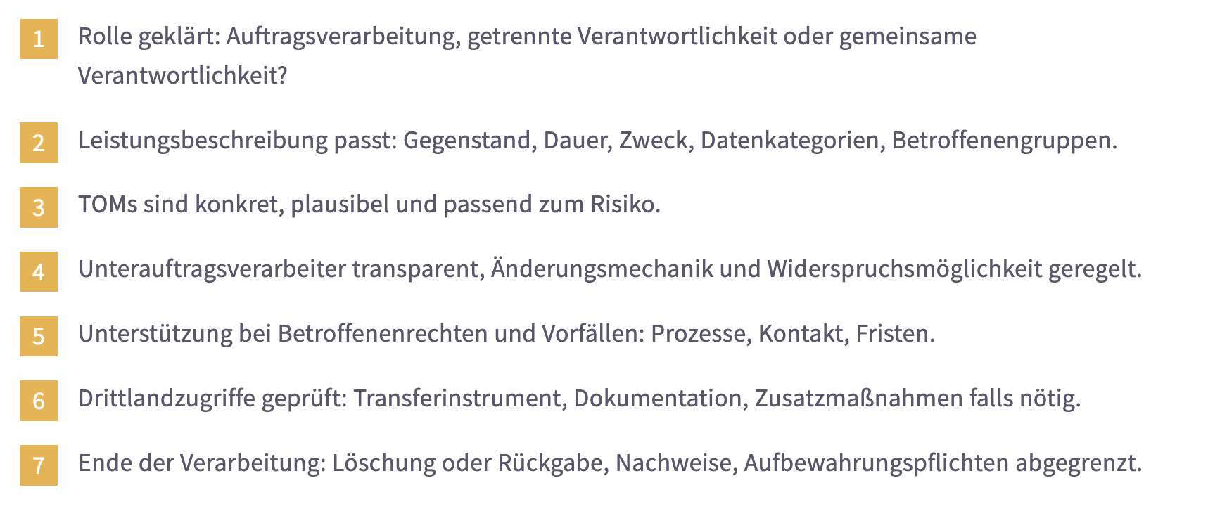 Auftragsverarbeitungsvertrag (AVV)